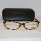 New D & G Dolce & Gabbana Tort. Eyeglasses: 1125 & Case