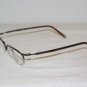 B. New Coach Tan Eyeglasses: Mod. Jillian 51-17 & Case