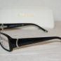 Brand New Versace Shiny Black Eyeglasses: Mod. 3118 (GB1) 52-15 & Case