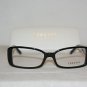 Brand New Versace Shiny Black Eyeglasses: Mod. 3118 (GB1) 52-15 & Case