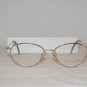 New Christian Dior Violet & Gold Eyeglasses: Mod. 2876 (42A) 54-17 & Case