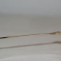New Christian Dior Shiny Gold Eyeglasses: Mod. 2876 (40A) 54-17 & Case