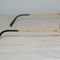 New Christian Dior Black & Gold Eyeglasses: Mod. 2876 (49B) 54-17 & Case