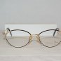 New Christian Dior Black & Gold Eyeglasses: Mod. 2876 (49B) 54-17 & Case