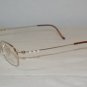 Brand New Christian Dior Shiny Gold Eyeglasses: Mod. 3540 (45Y) 52-17 & Case