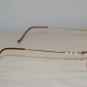 Brand New Christian Dior Shiny Gold Eyeglasses: Mod. 3540 (45Y) 52-17 & Case