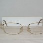 Brand New Christian Dior Shiny Gold Eyeglasses: Mod. 3540 (45Y) 52-17 & Case
