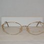 Brand New Christian Dior Gold Eyeglasses: Mod. 3530 (45Z) 52-18-125 & Case