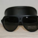 Brand New DSquared2 Matte Black Sunglasses: Mod. DQ 0058 (02A) & Case