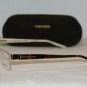 Brand New Tom Ford Shiny Gold Eyeglasses: Mod. 5112 (028) 54-17 & Case