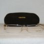 Brand New Tom Ford Shiny Gold Eyeglasses: Mod. 5112 (028) 54-17 & Case