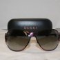 New Gucci Burgundy Sunglasses: Mod. 2737 Strass & Case