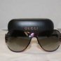 New Gucci Burgundy Sunglasses: Mod. 2737 Strass & Case