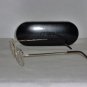 B. New Fendi Shiny Gold Eyeglasses: Mod. F557 & Case