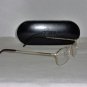 B. New Fendi Shiny Gold Eyeglasses: Mod. F557 & Case