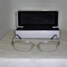 New Donna Karan Silver Eyeglasses: Mod. 3548B w/case