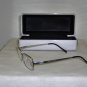New Donna Karan Silver Eyeglasses: Mod. 3548B w/case