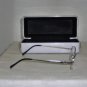 New Donna Karan Silver Eyeglasses: Mod. 3548B w/case