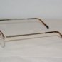 Brand New Calvin Klein Gold Eyeglasses: Mod. 263 (557) 49-21 & Case