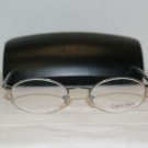 Brand New Calvin Klein Gunmetal Eyeglasses: Mod. 352 (565) 46-19 & Case
