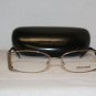 Brand New Roberto Cavalli Gold Eyeglasses: Mod. 480 (034) 53-15 & Case