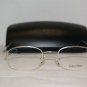 Brand New Calvin Klein Silver Eyeglasses: Mod. 263 (542) 49-21 & Case
