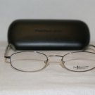 New Polo Ralph Lauren Silver Eyeglasses 494 48-20 &Case