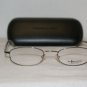 New Polo Ralph Lauren Silver Eyeglasses 494 48-20 &Case