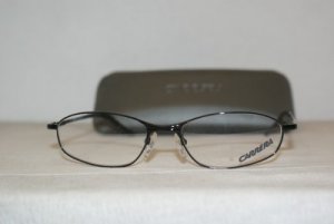 Brand New Carrera Shiny Black Eyeglasses: Mod. 7294 (DK7) 53-17 & Case