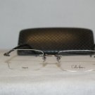 Brand New Cole Haan Pewter Eyeglasses: Mod. 973 53-19-140 & Case