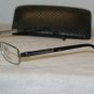 Brand New Cole Haan Pewter Brush Titanium Eyeglasses: Mod. 989 53-18 & Case