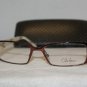 Brand New Cole Haan Shiny Brick Eyeglasses: Mod. 918 51-17 & Case