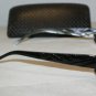 Brand New Cole Haan Shiny Black Eyeglasses: Mod. 918 53-17 & Case