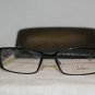Brand New Cole Haan Shiny Black Eyeglasses: Mod. 918 53-17 & Case