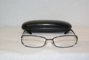 Brand New Gucci Black Eyeglasses: Mod. 2790 & Case