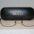 Brand New Gucci Black Eyeglasses: Mod. 1636 & Case