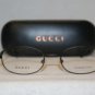 Brand New Gucci Black Eyeglasses: Mod. 1636 & Case