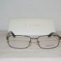 Brand New Versace Shiny Brown Eyeglasses: Mod. 1155 (1031) 55-17 & Case