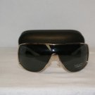New Ralph Lauren Gold White Sunglasses: Mod 1519 & Case