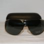 New Ralph Lauren Gold Black Sunglasses: Mod 1519 & Case