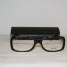 Brand New Prada Tortoise Eyeglasses: Mod. VPR 13M (2AU-1O1) 51-16 & Case
