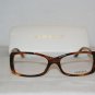 Brand New Versace Tortoise Eyeglasses: Mod. 3121-B (163) 52-16 & Case