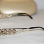 Brand New Caviar Shiny Gold Eyeglasses: Mod. 1678 (C21) 52-18 & Case