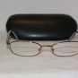 B. New Ralph Lauren Rose Eyeglasses: Mod. 1460 & Case