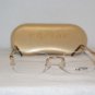 Brand New Caviar Gold Eyeglasses: Mod. 7420 & Case