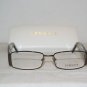 Brand New Versace Shiny Brown Eyeglasses: Mod. 1153-B (1234) 51-16 & Case