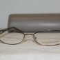 Brand New BCBG Maxazria Shiny Brown Eyeglasses: Mod. Penelope 52-16 & Case