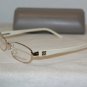 Brand New BCBG Maxazria Shiny Gold Eyeglasses: Mod. Penelope 54-16 & Case