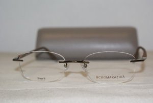 Brand New BCBG Maxazria Brown Eyeglasses: Mod. Dante-B 50-19 & Case