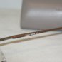 Brand New BCBG Maxazria Brown Eyeglasses: Mod. Dante-B 50-19 & Case